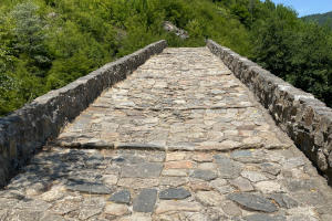 Teufelsbrücke Djawolski Most - Pflastersteine