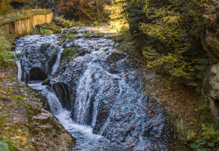 Bulgariens Gebirge - Die Rhodopen - Wasserfall Osmanov Vir