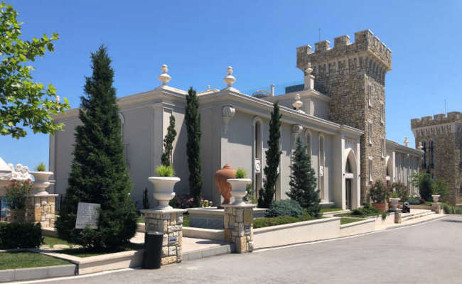 Die Nördliche Schwarzmeerküste in Bulgarien - St. St. Konstantin und Helena-Villa Chinka