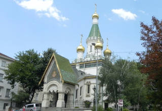Städtetour Hauptstadt Sofia - Russische Kirche Sweti Nicolaj